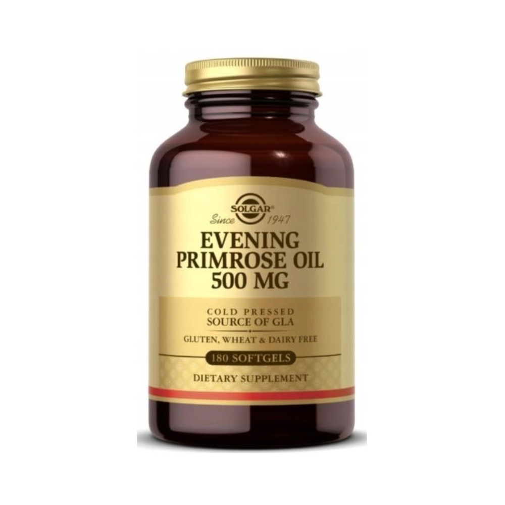 Solgar evening primrose oil 500 mg, 180 kapsułek