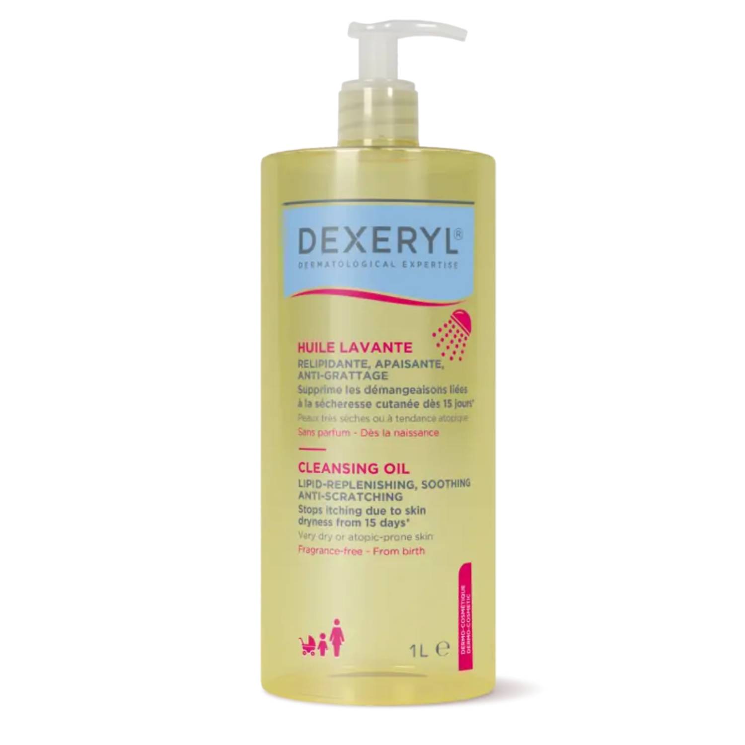 Dexeryl - olejek do mycia, 1000 ml