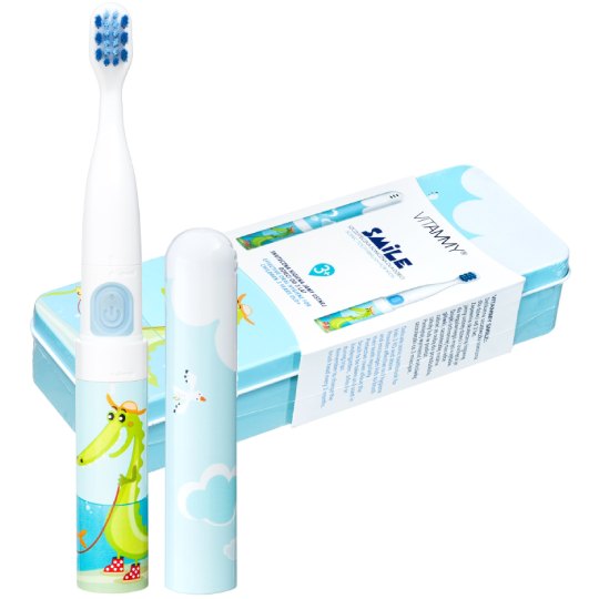 Vitammy smile krokodyl - szczoteczka soniczna dla dzieci 3+, 1 sztuka