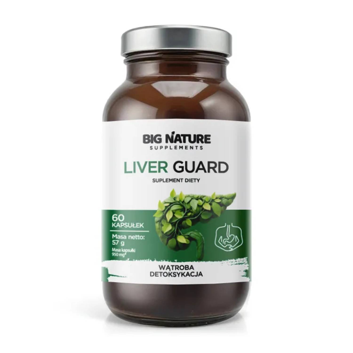 Big nature liver guard, 60 kapsułek