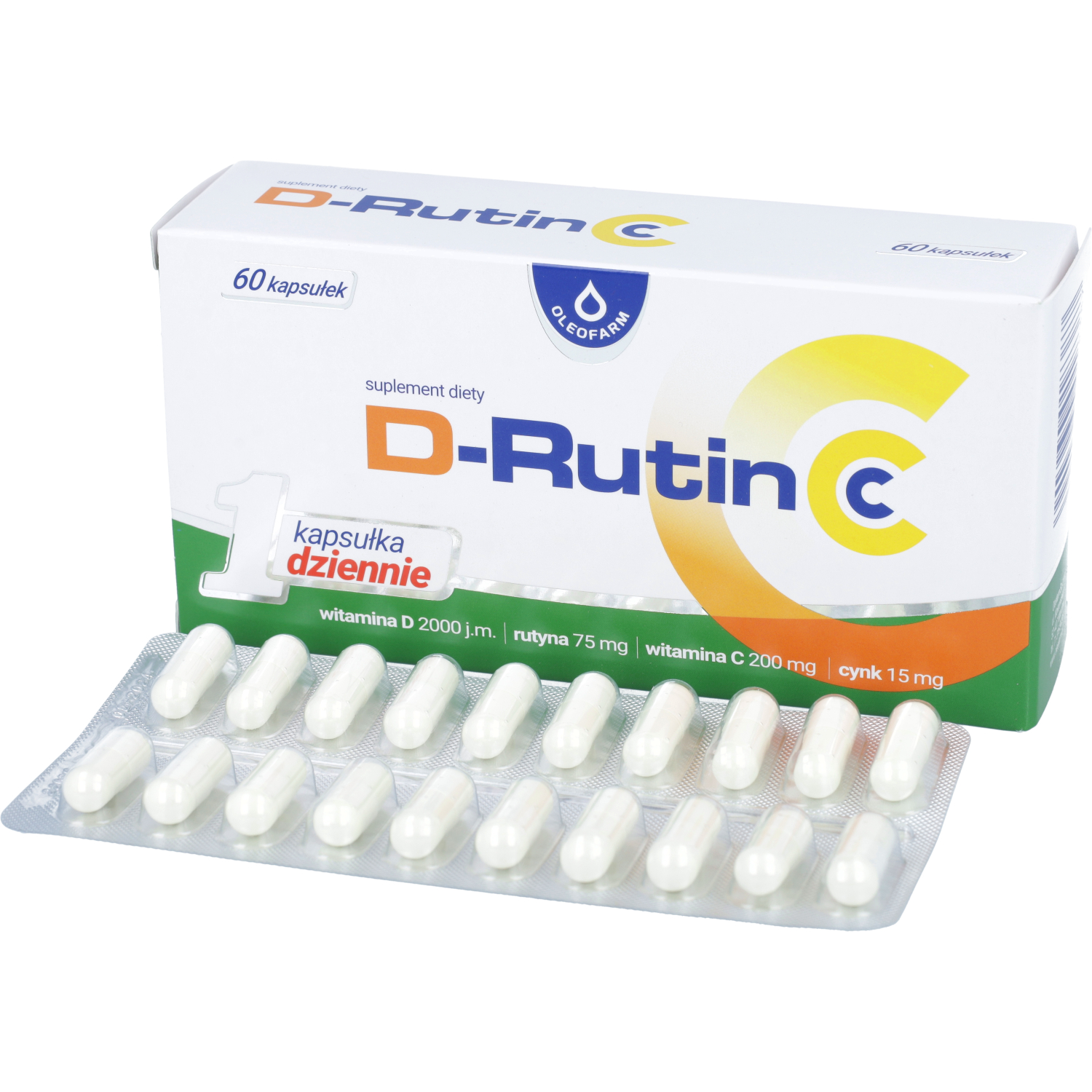 D-rutin cc, 60 kapsułek