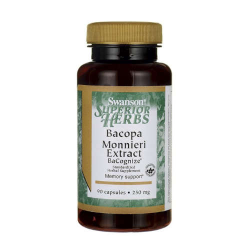 Swanson bacopa monnieri extract - kapsułki, 90 sztuk