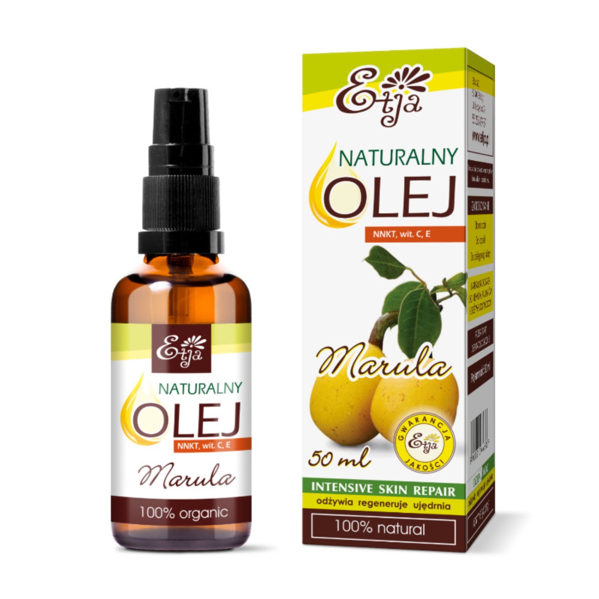 Etja naturalny olej marula - olejek, 50 ml