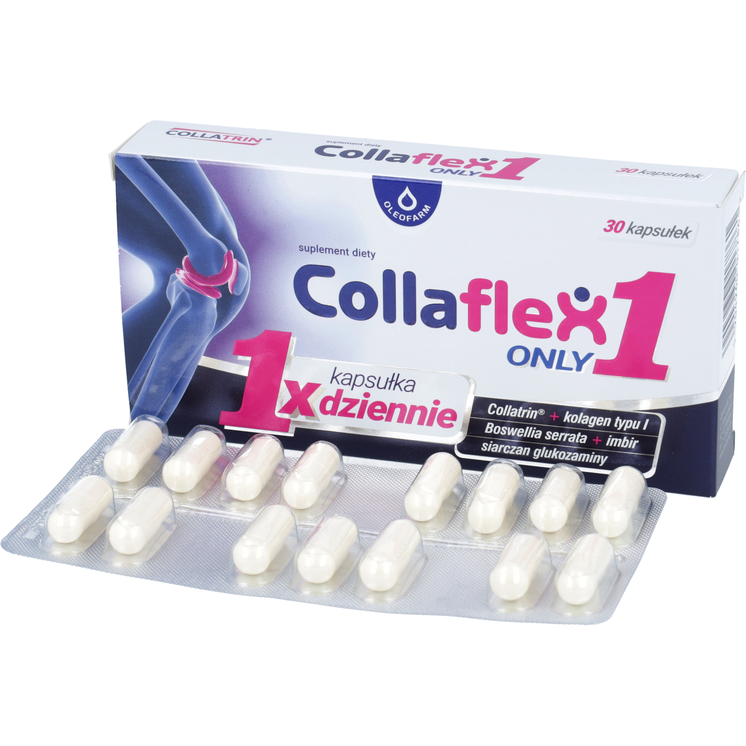 Oleofarm, collaflex only 1, 30 kapsułek