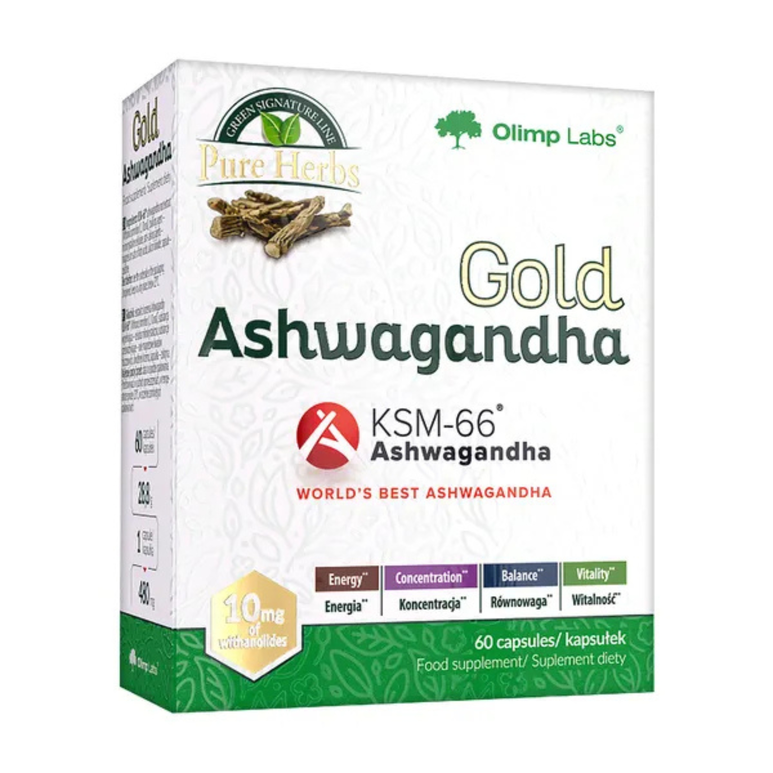 Olimp gold ashwagandha, 60 kapsułek