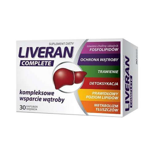 Liveran complete, 30 kapsułek miękkich