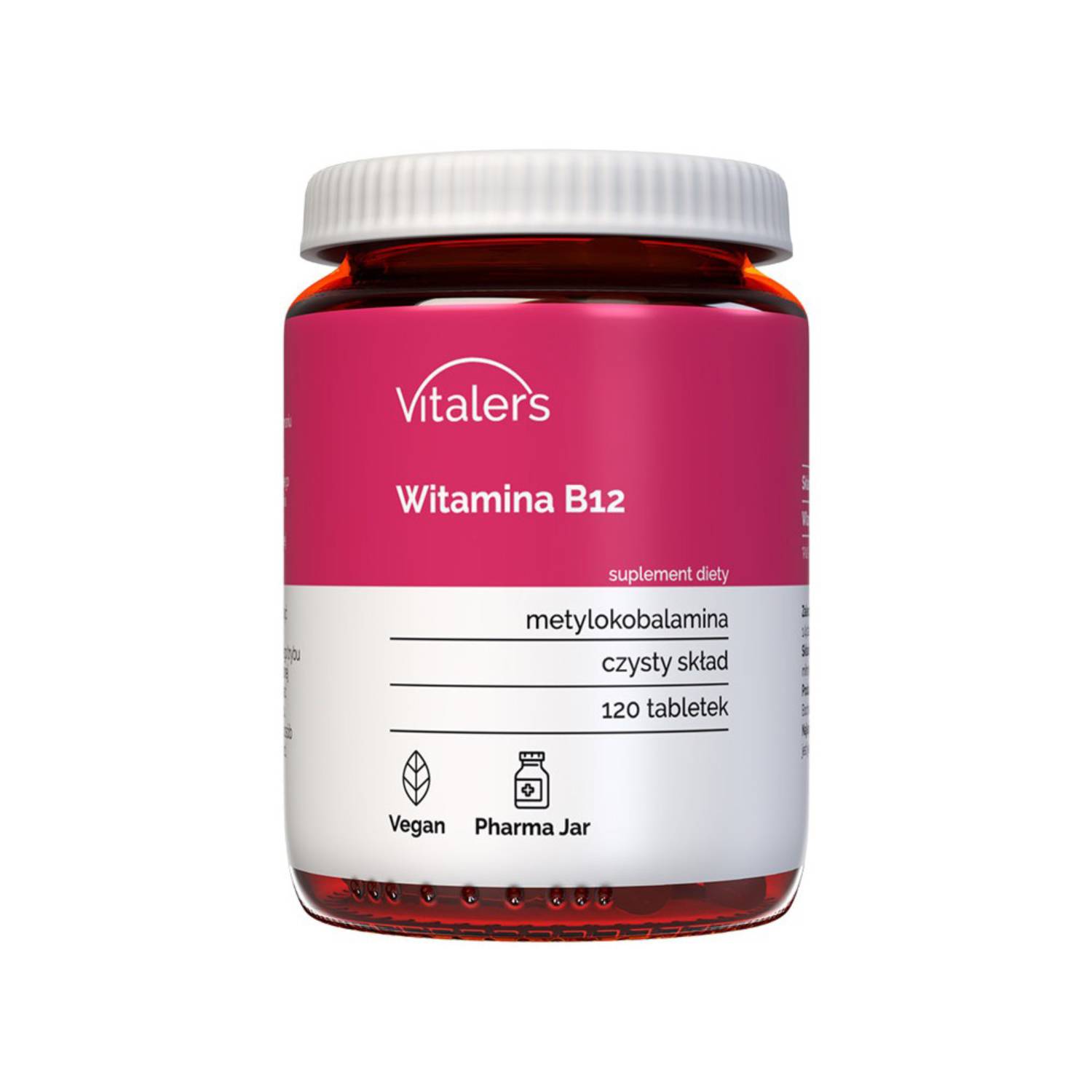 Vitaler's witamina b12, 100 μg, 120 tabletek