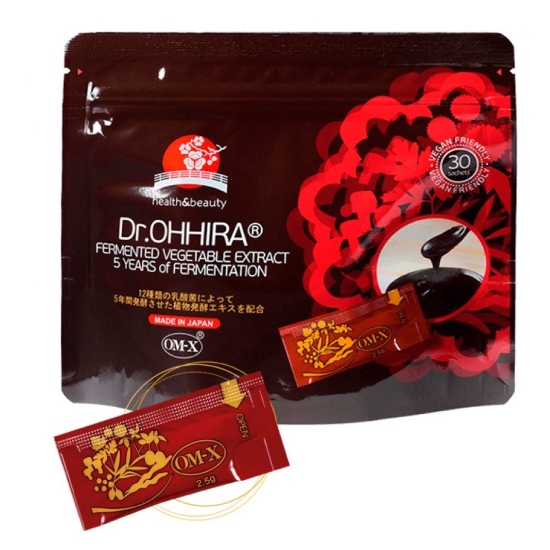 Dr.ohhira pasta probiotyczna om-x, 30 saszetek (data ważności: 01.04.2026)