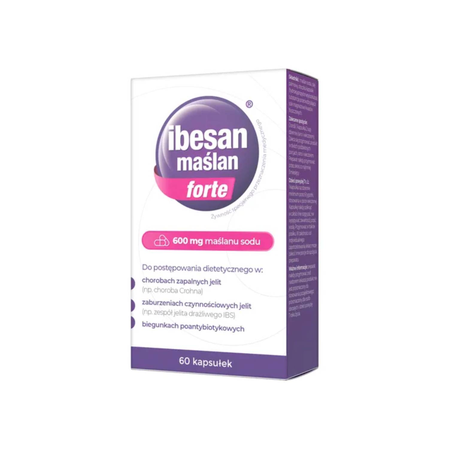 Zdrovit ibesan maślan forte, 60 kapsułek