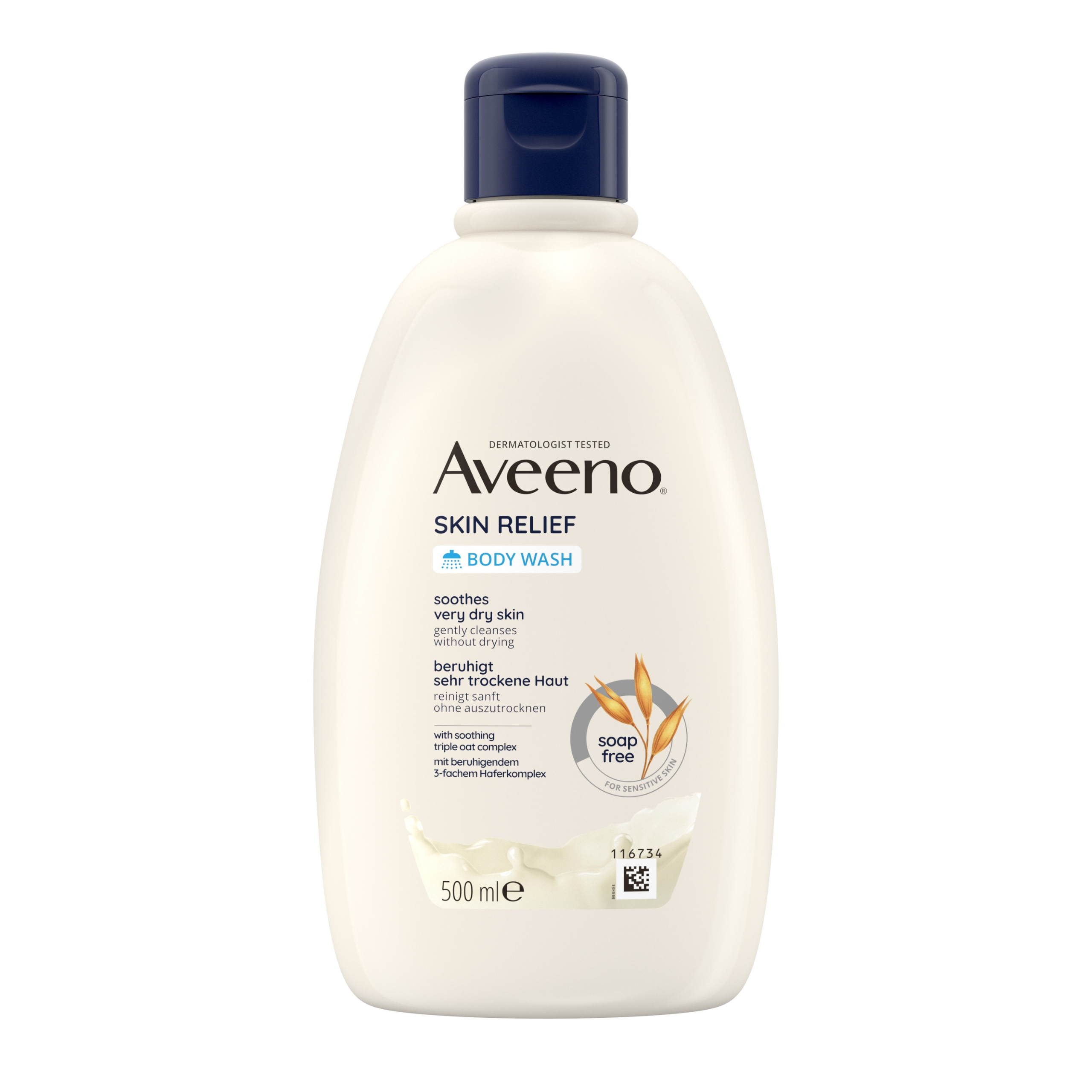 Aveeno - skin relief nawilżający żel do mycia ciała, 500 ml