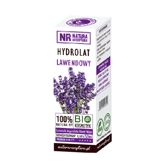 Natura receptura - hydrolat lawendowy, 50 ml
