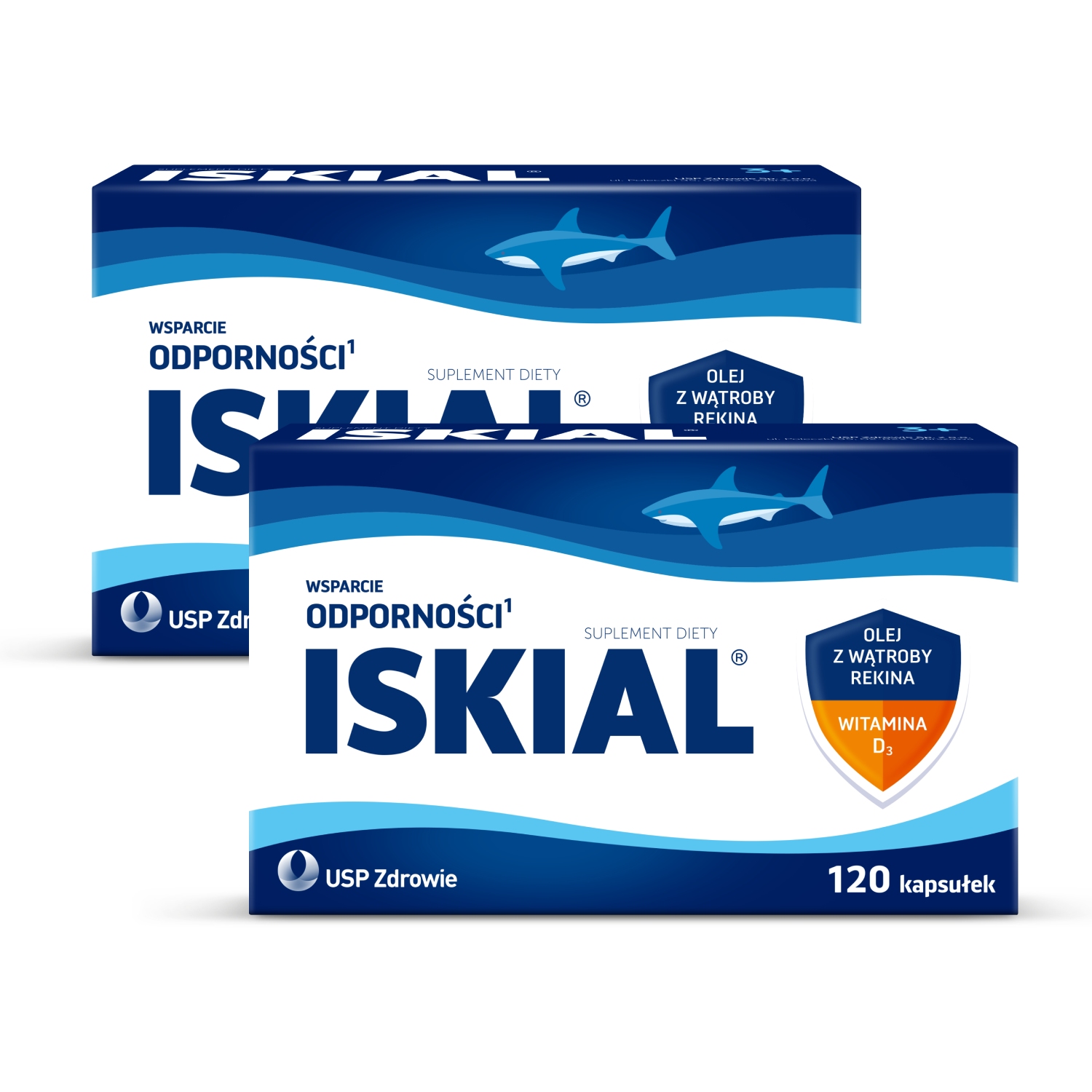 Zestaw: 2 x iskial, 120 kapsułek