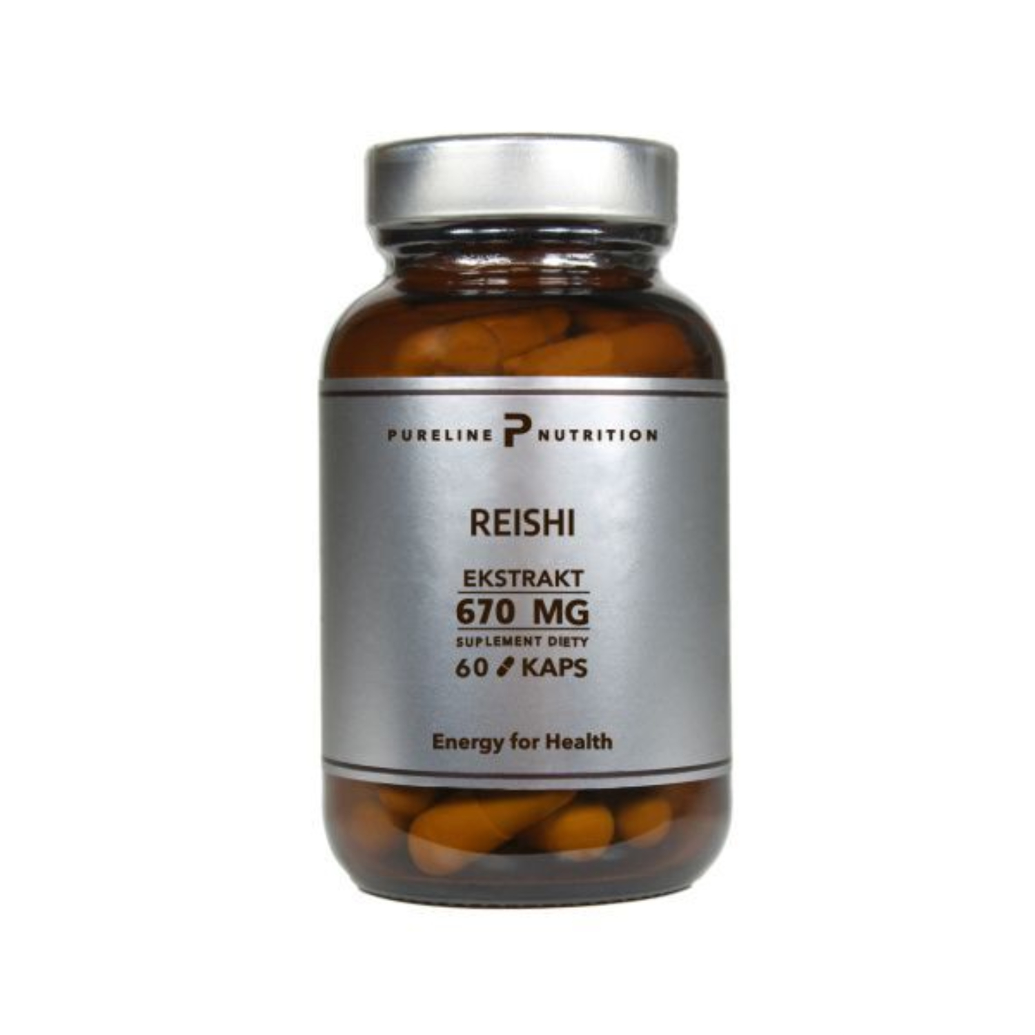 Pureline nutrition reishi, 60 kapsułek