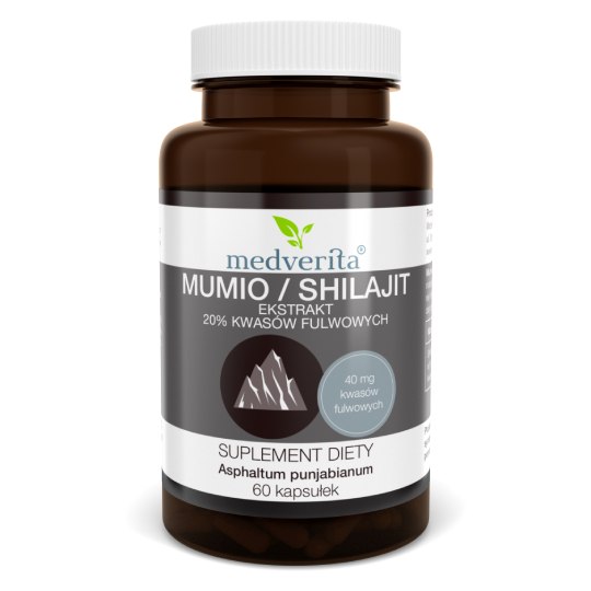 Medverita mumio/shilajit, 60 kapsułek