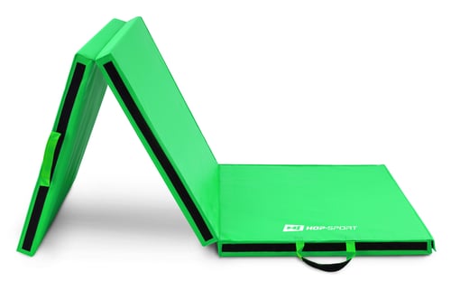 Turnmatte mit Klettverschluss weich 5cm grün