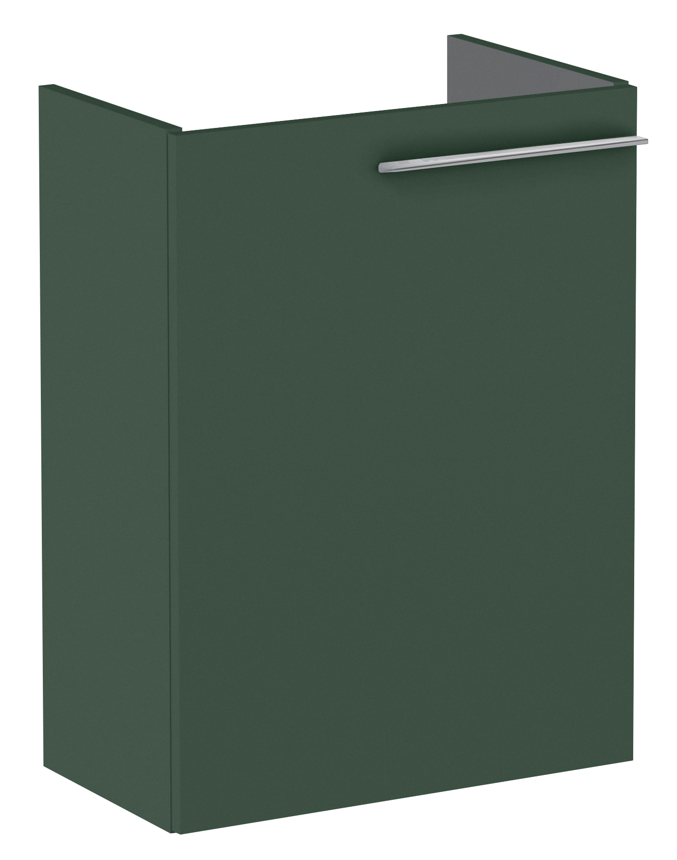 Roca Ella szafka 43,5x24,9x59,8 cm podumywalkowa wisząca zielony mat A857779534