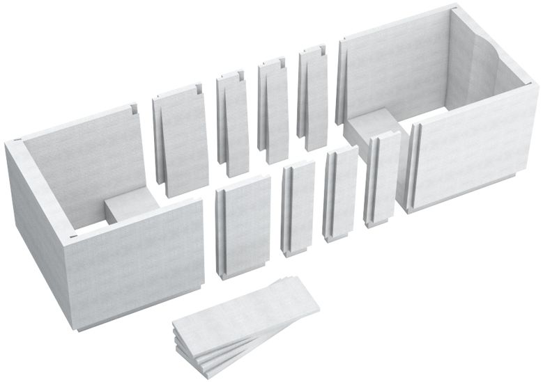 Schedpol Stabilsound nośnik styropianowy do wanny 140-180x75 cm 1.031LED