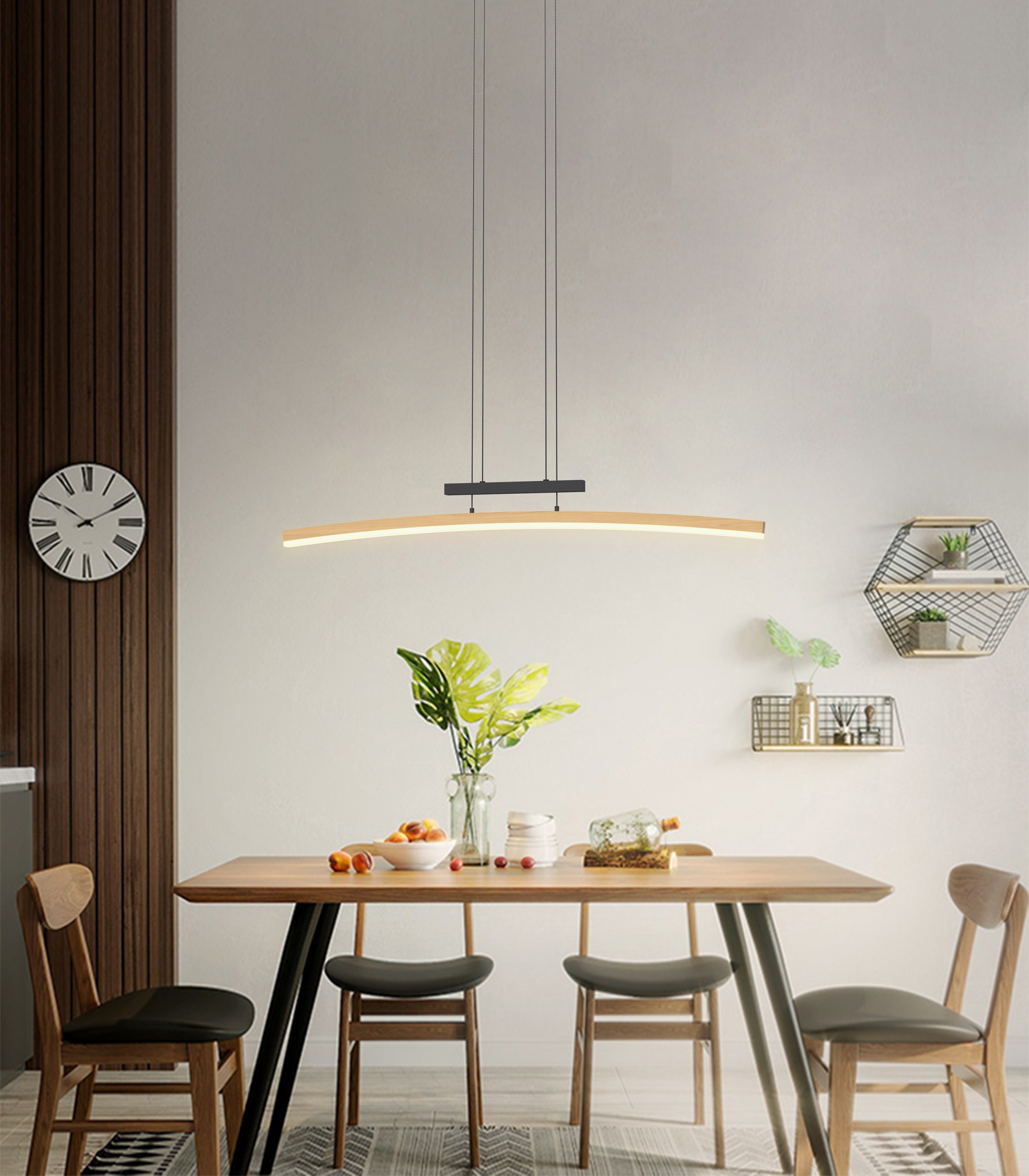 Aviano Bologna lampa wisząca 1x27 W czarna 7020-106