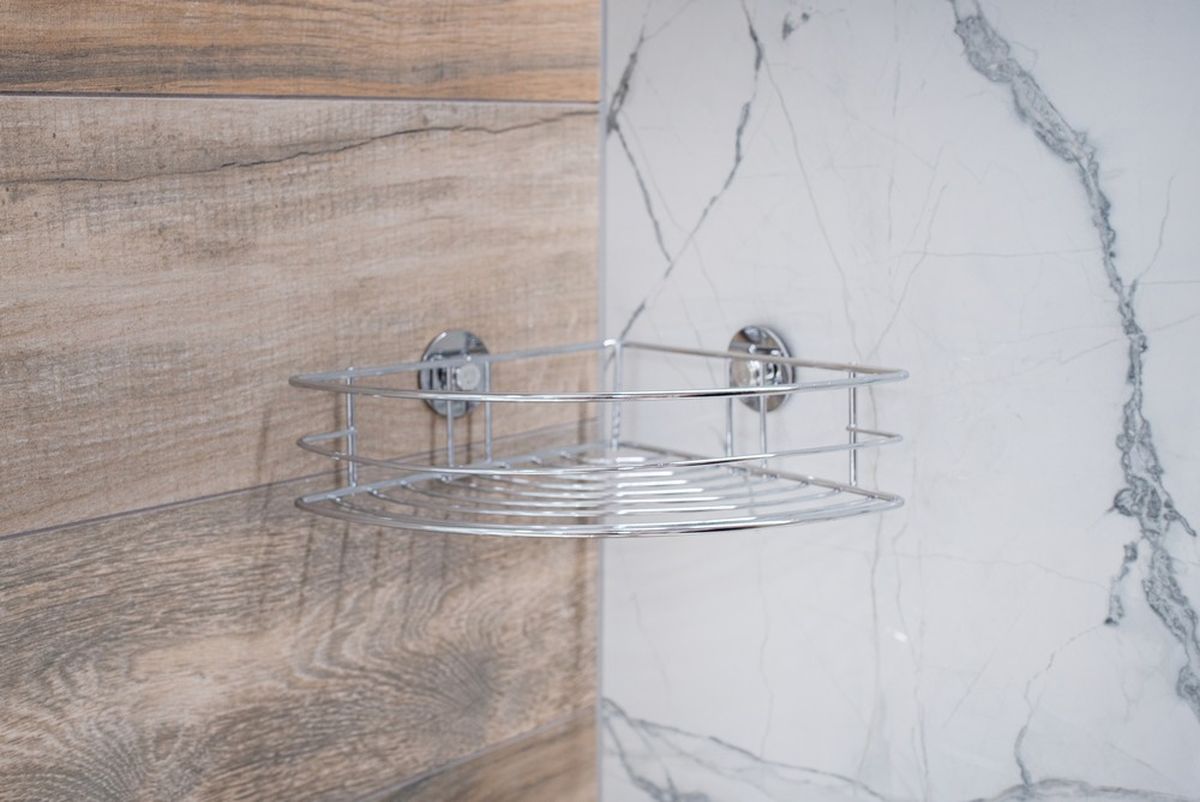 AWD Interior półka łazienkowa narożna chrom AWD02081130 - Wysyłka w 24h