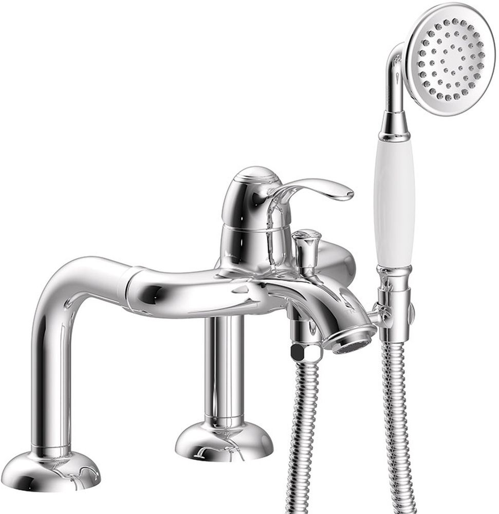 Tres Monoclasic bateria wannowo-prysznicowa 2-otworowa chrom 242.194.01