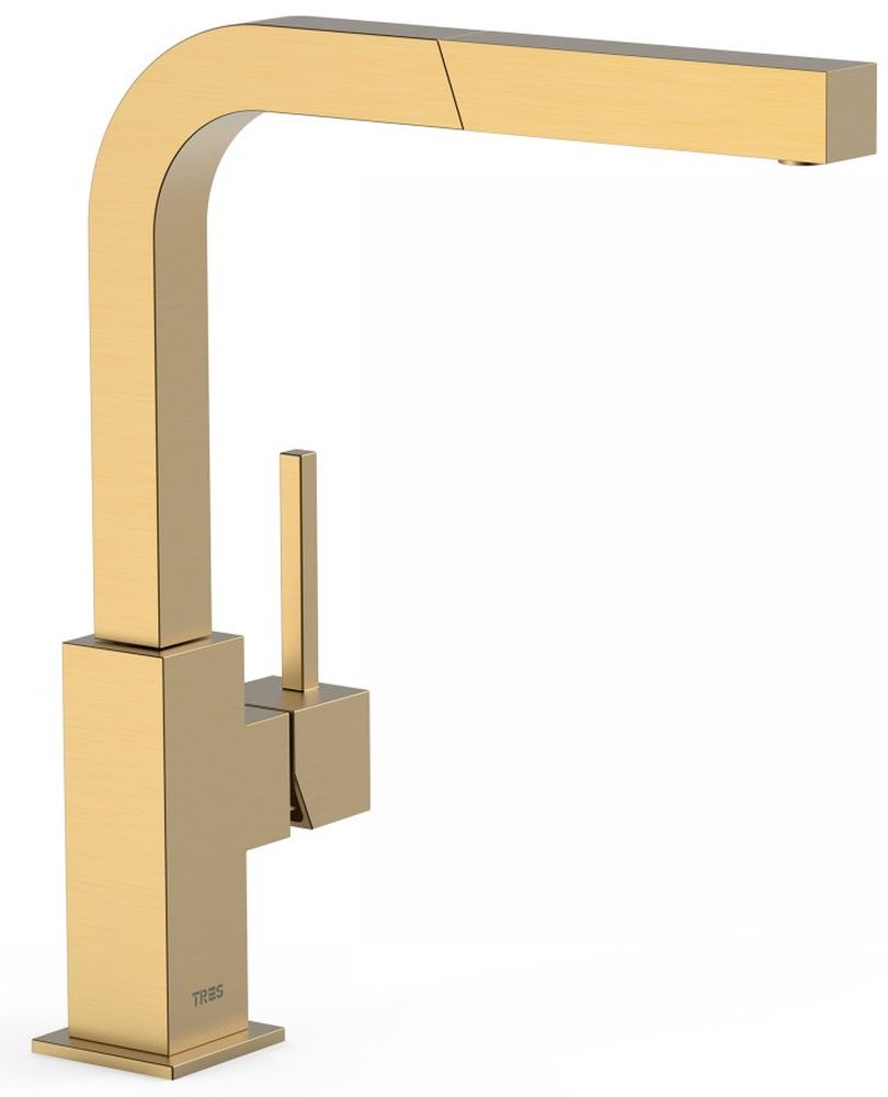 Tres Cuadro-Tres bateria kuchenna stojąca złoty mat 006.437.OM