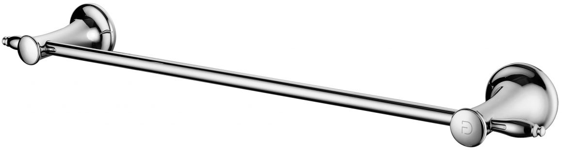 FDesign Lacrima wieszak na ręcznik 45 cm drążek pojedynczy chrom FD6-LRA-03-11