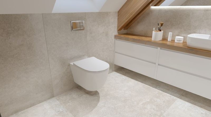 LaVita Sinto miska WC z deską wolnoopadającą wisząca bez kołnierza biały połysk