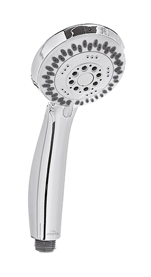 Invena Esla słuchawka prysznicowa chrom/biały AS-94-001
