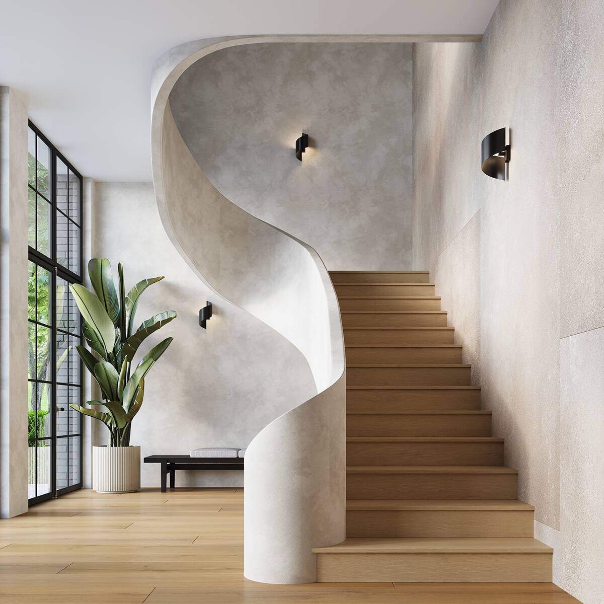 Sollux Lighting Talassa kinkiet 1x8 W czarny SL.1309 - Wysyłka w 24h