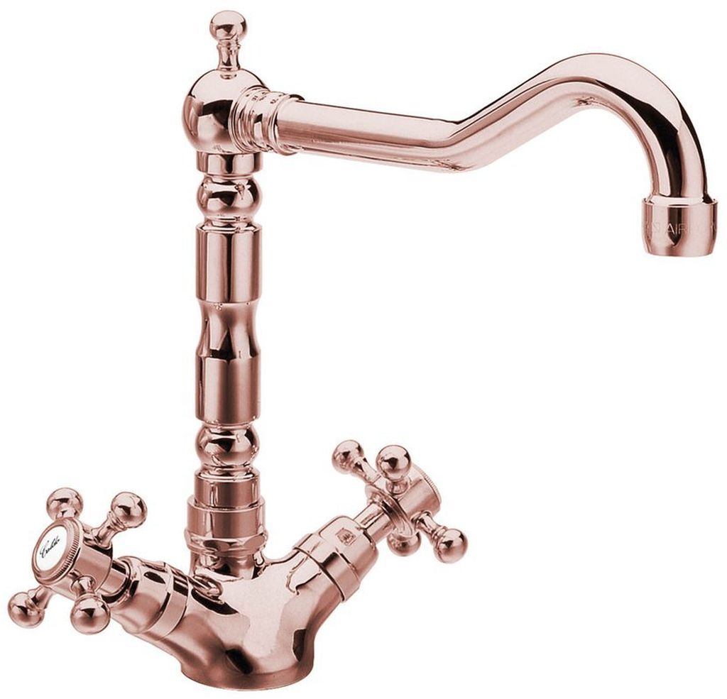 Sapho Antea bateria kuchenna stojąca różowe złoto 3127