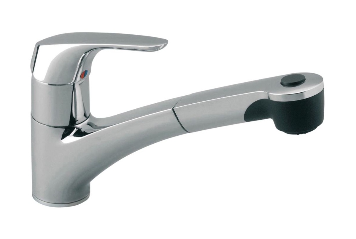 Ideal Standard Cerasprint New bateria kuchenna stojąca z wyciąganą wylewką B5347AA