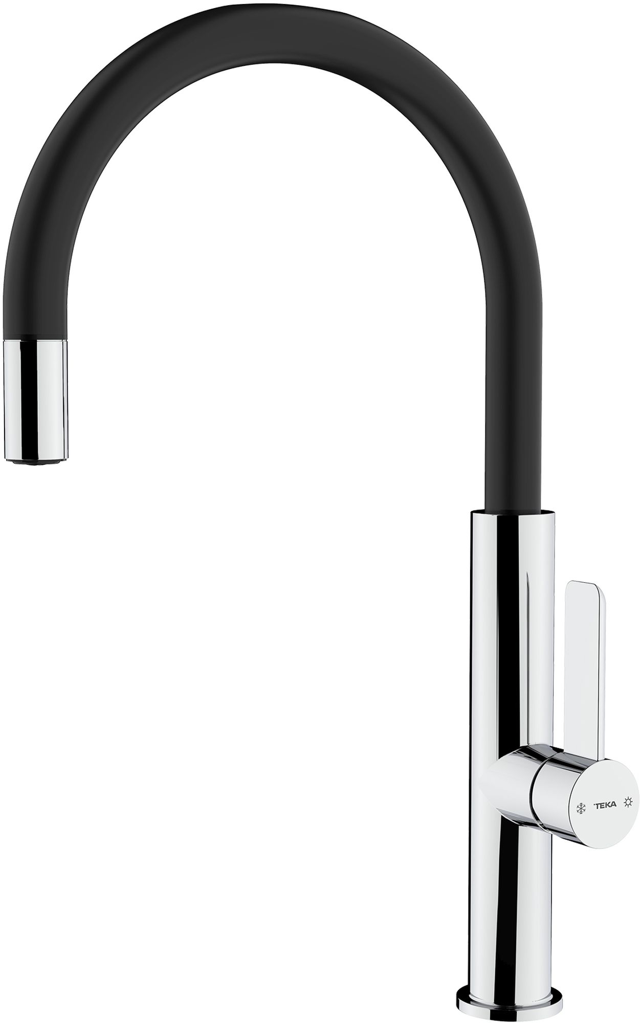 Teka FOT 995 bateria kuchenna stojąca chrom/czarny 116030023