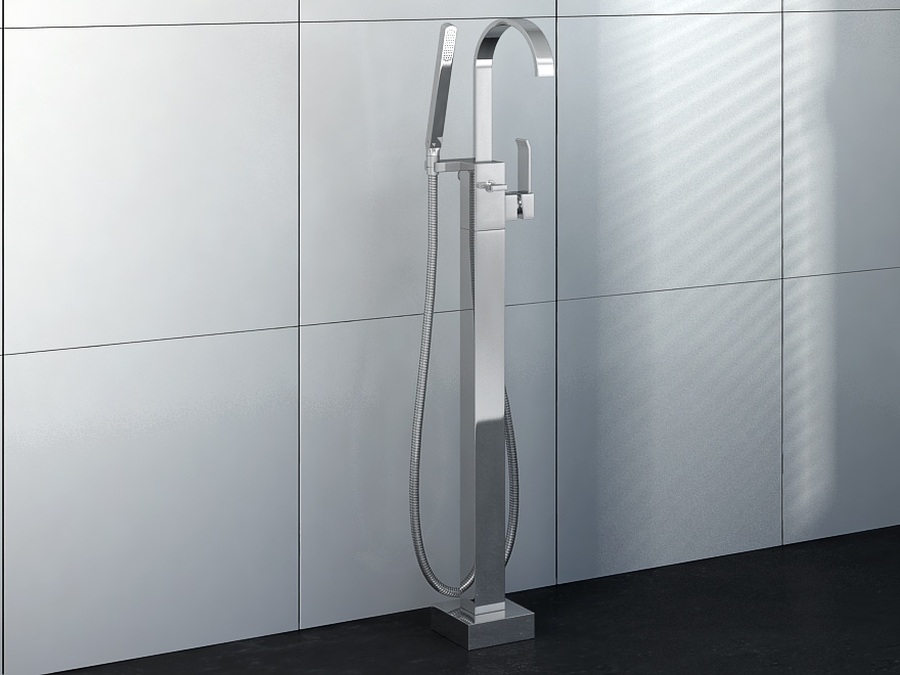 Kohlman Axis bateria wannowo-prysznicowa wolnostojąca chrom QF1165N