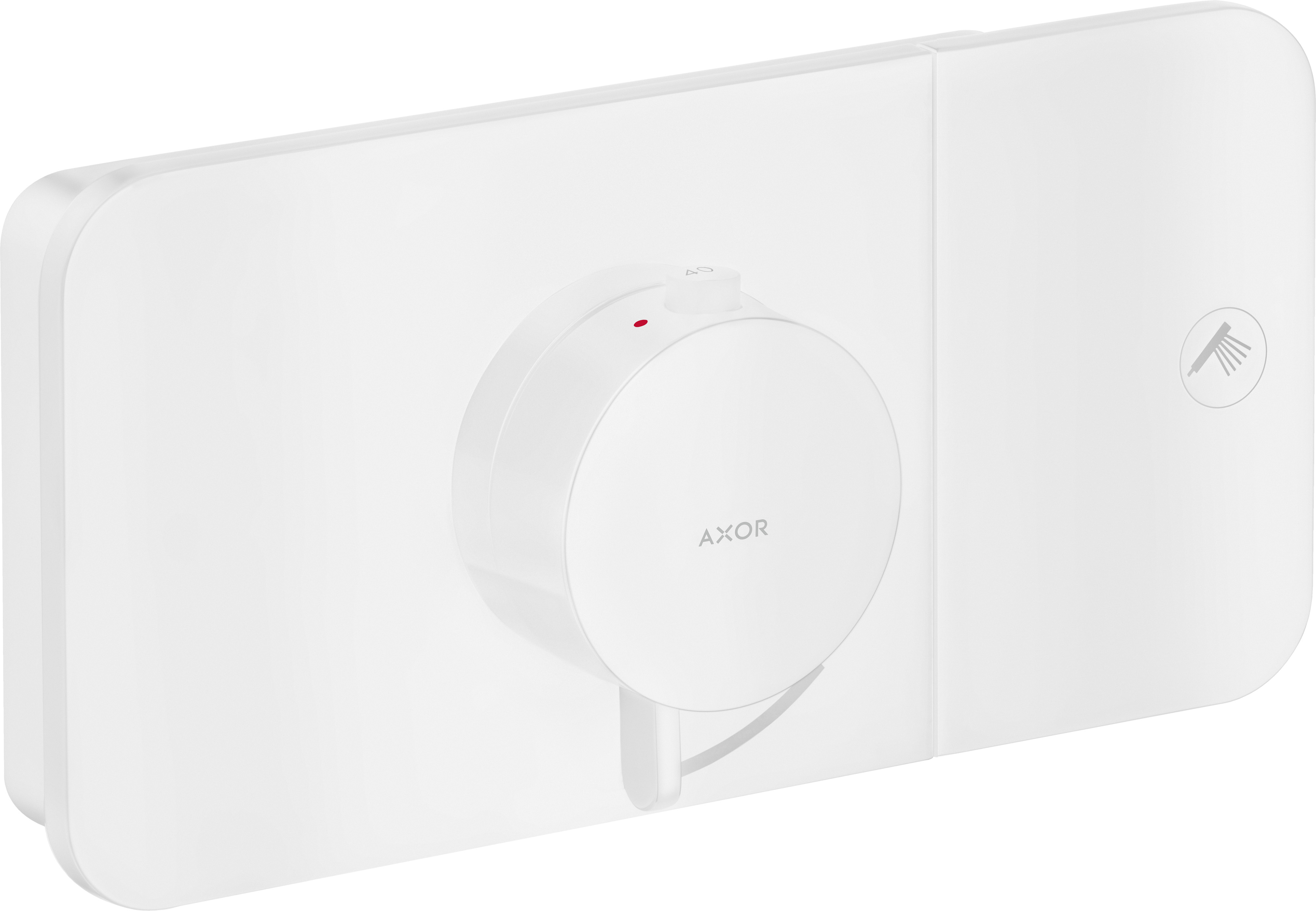 Axor One bateria prysznicowa podtynkowa termostatyczna biały mat 45711700