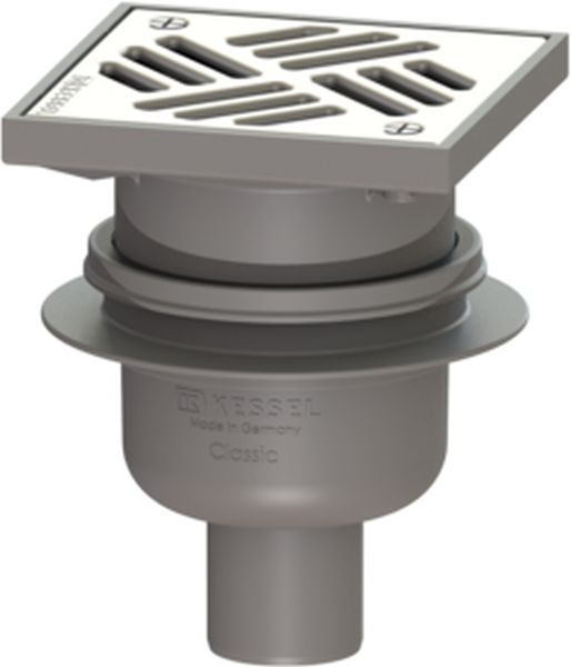 Kessel Classic wpust łazienkowy z kratką szczelinową 40250.11