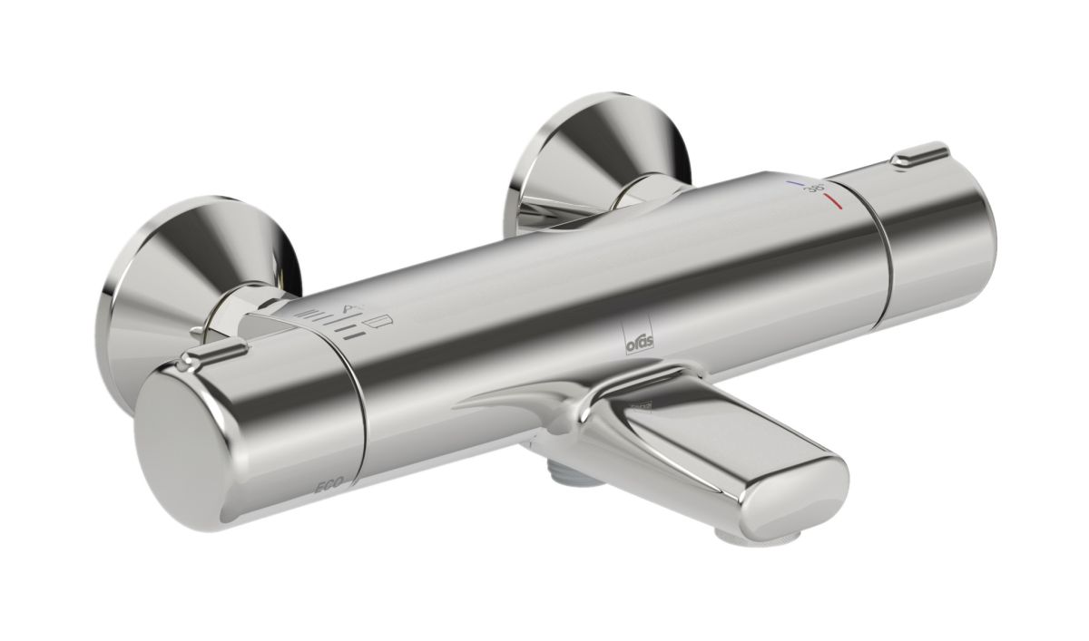 Oras Nova bateria wannowo-prysznicowa ścienna termostatyczna chrom 7462U