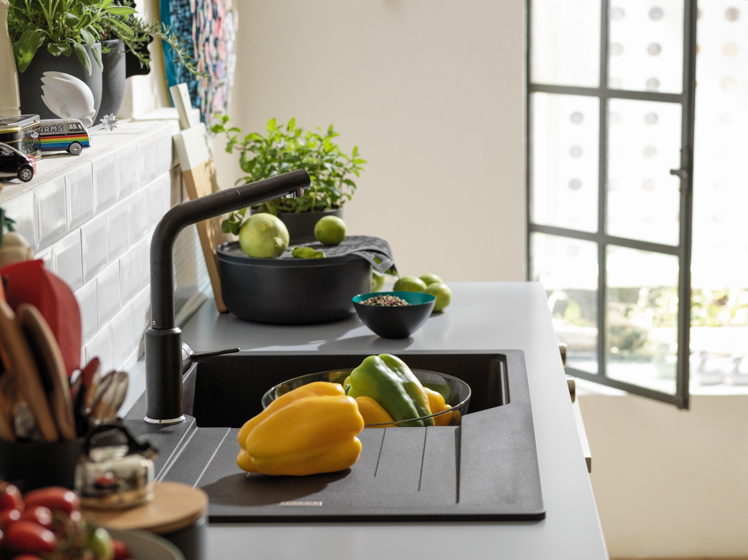 Franke Urban UBG 611-78 GSC zlewozmywak 78x50 cm Fragranite onyx 114.0687.270