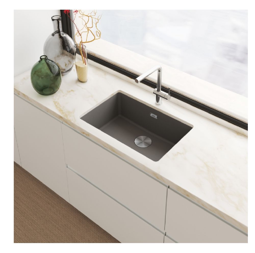 Franke Maris zlewozmywak granitowy 65,3x43,3 cm łupkowy szary 125.0716.376