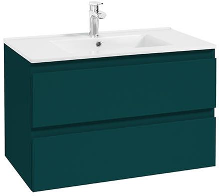 Defra Como szafka 79,9x45,1x50 cm podumywalkowa wisząca zielona 123-D-08054