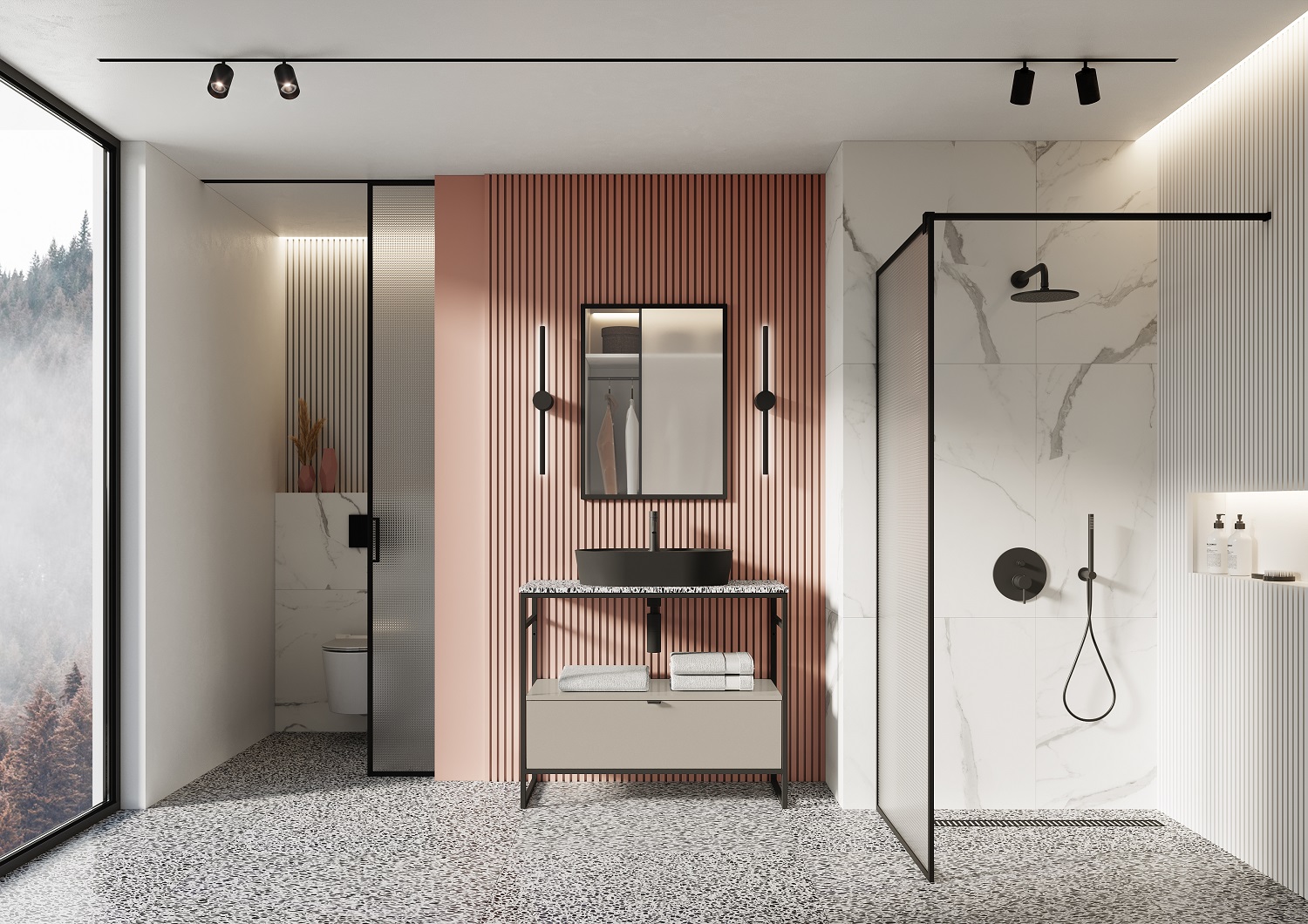 Elita Indus szafka 115,8x45,5x27,5 cm fume matt RE011200077020