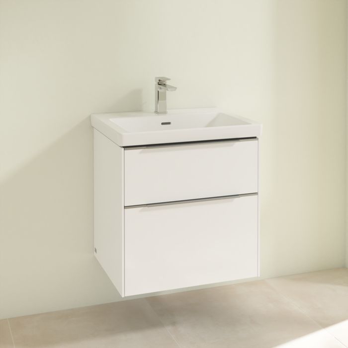 Villeroy & Boch Subway 3.0 szafka 57,2 cm podumywalkowa wisząca brilliant white C57800VE