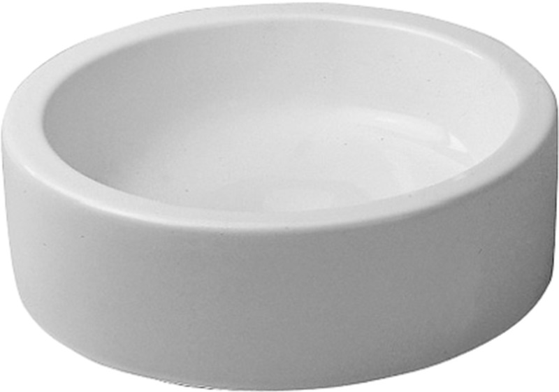 Duravit Starck 1 umywalka 46 cm nablatowa okrągła biała 0445460000