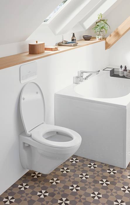 Villeroy & Boch O.Novo miska WC wisząca CeramicPlus White Alpin 7682R0R1