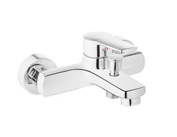 Invena Verso bateria wannowo-prysznicowa ścienna chrom BW-82-001