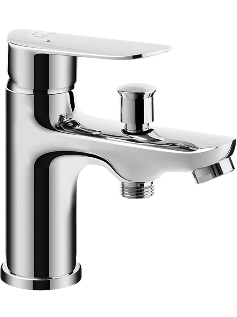 Laveo Appia bateria wannowo-prysznicowa stojąca chrom BLP01JD - Wysyłka w 24h