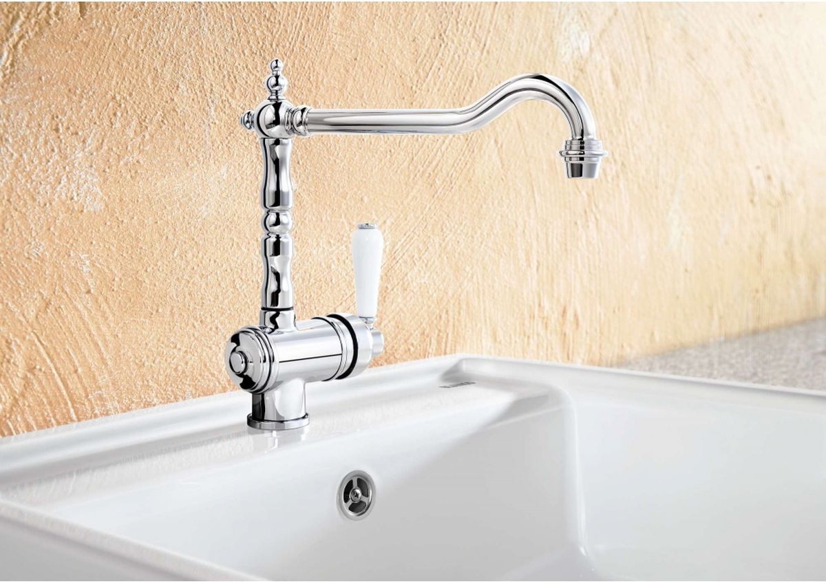 Blanco Tradon bateria kuchenna stojąca chrom 515990