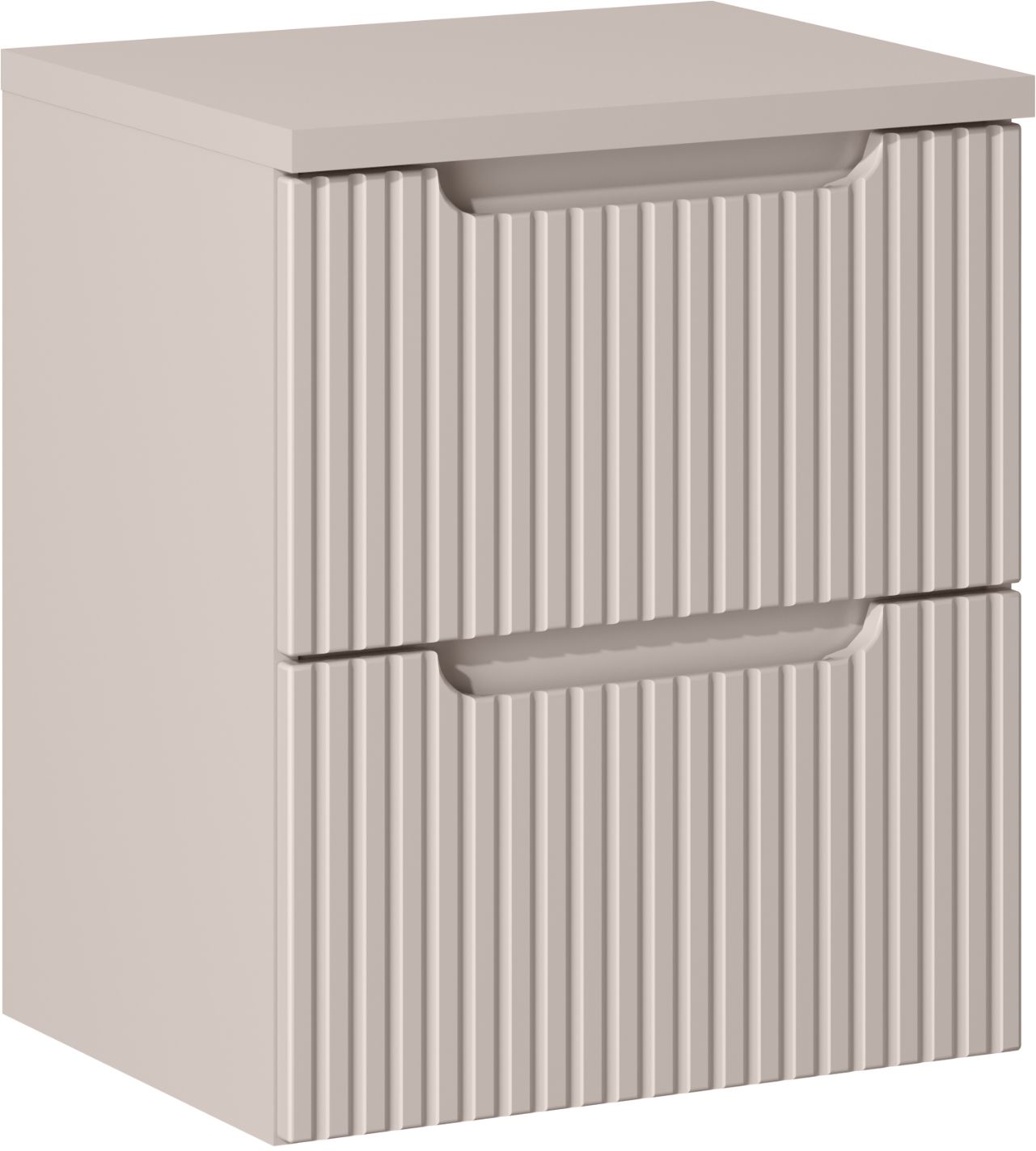 Zestaw Comad Nova Cashmere szafka 50x40x57 cm podumywalkowa wisząca z blatem kaszmir SET-NOC B CASHMERE 50CM S