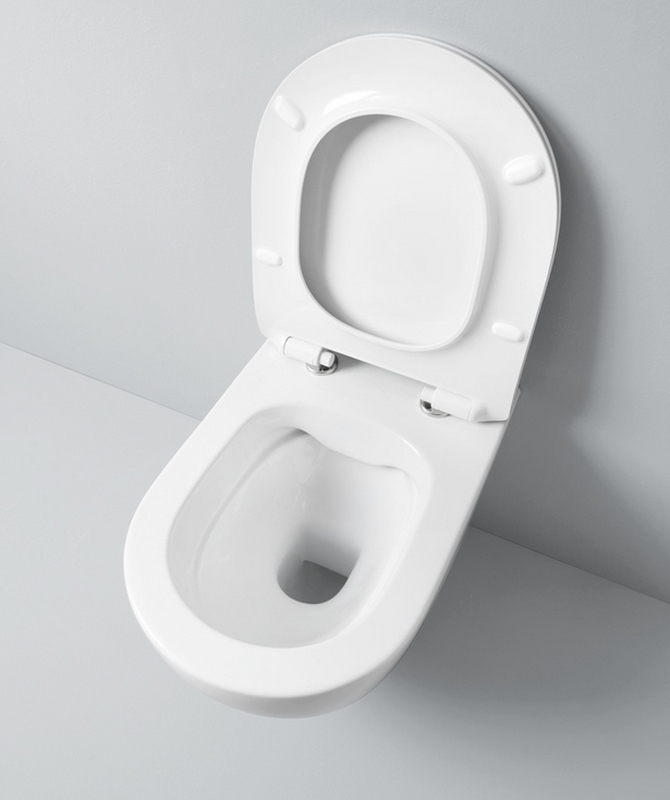 Art Ceram File 2.0 miska WC wisząca Rimless czarny mat FLV00417;30