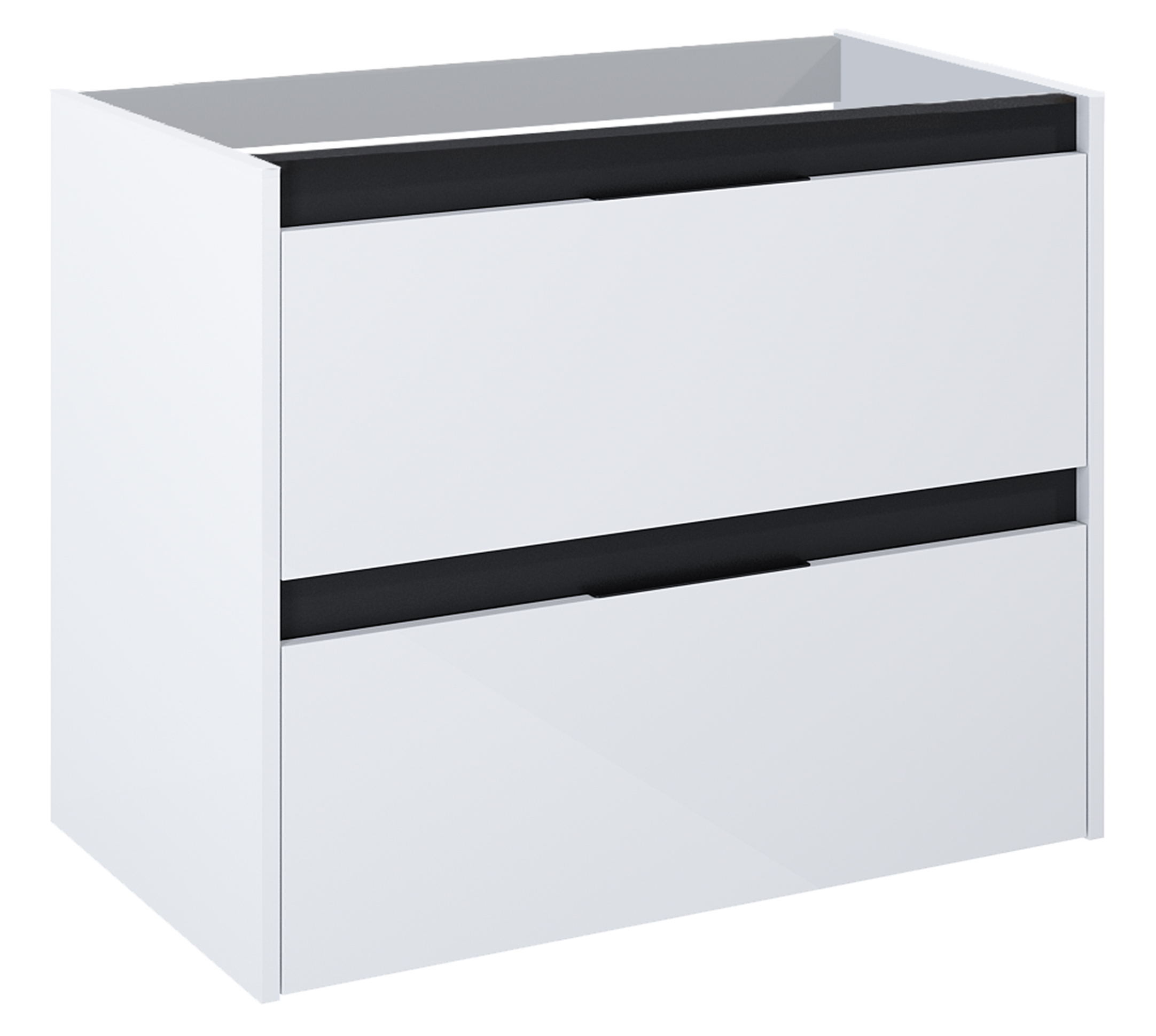 Roca Alpine szafka 45,2x78,5x59 cm podumywalkowa wisząca biały połysk A857865606