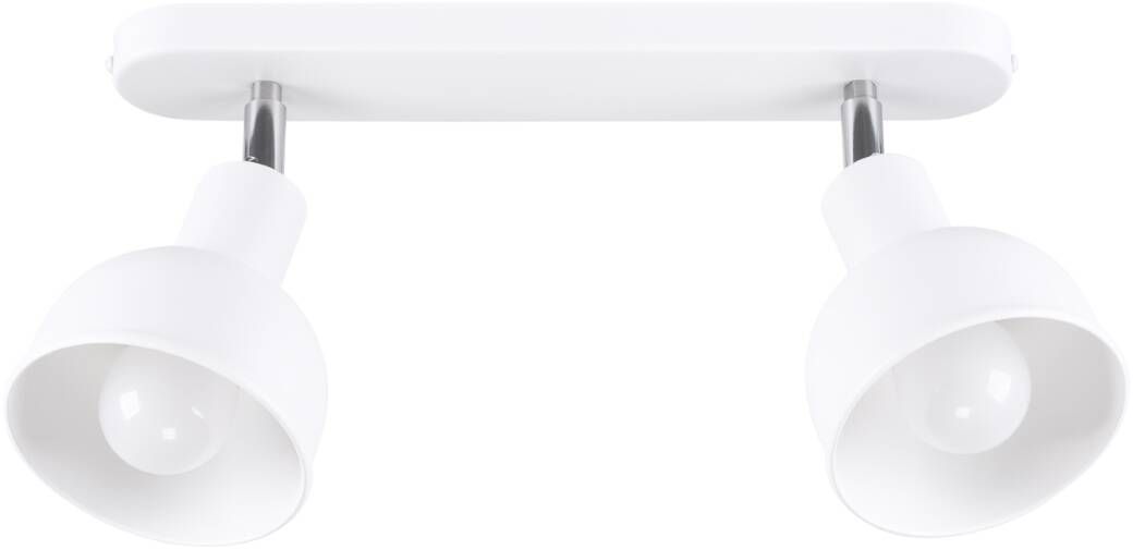 Sollux Lighting Elba lampa podsufitowa 2x15 W biała SL.1314